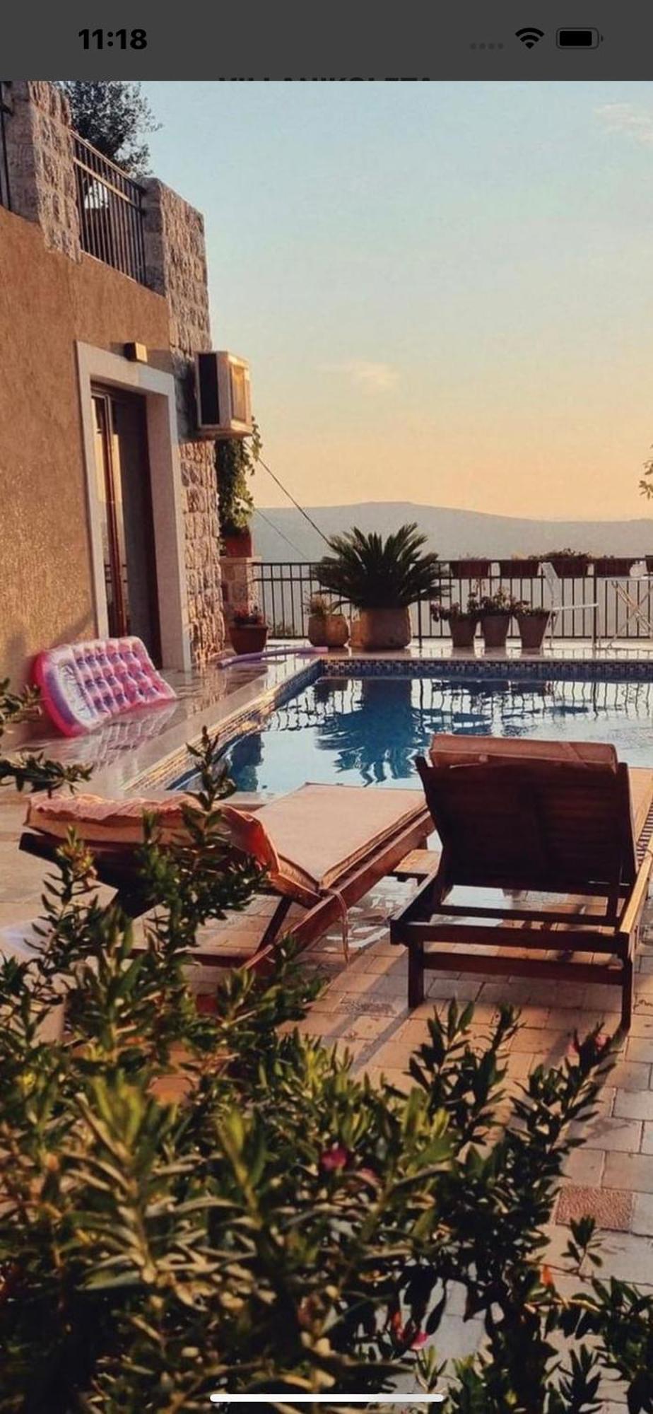 Villa Nikoleta Котор Экстерьер фото